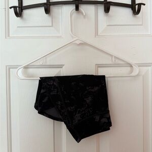 Gymshark Black and Gray Athletic Shorts